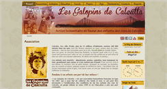 Desktop Screenshot of galopinsdecalcutta.org