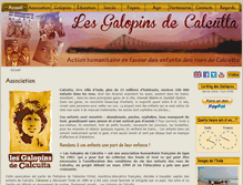 Tablet Screenshot of galopinsdecalcutta.org